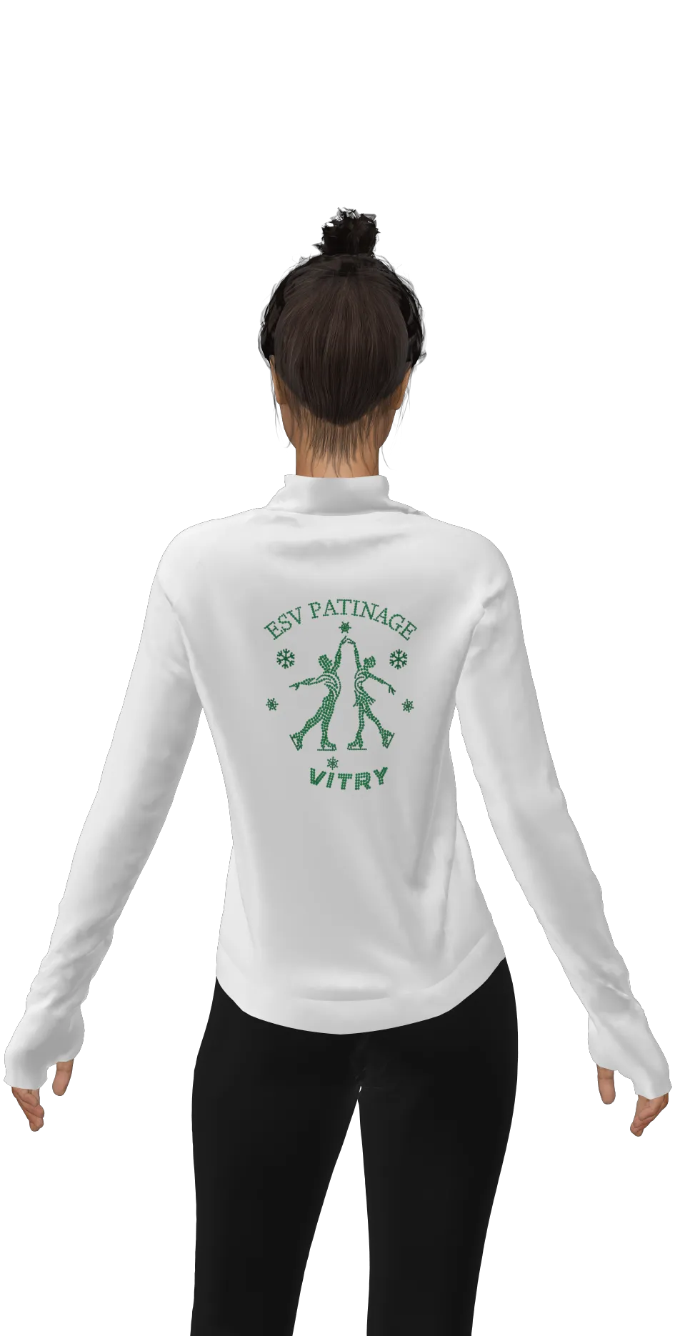 Veste blanche club — vue 2