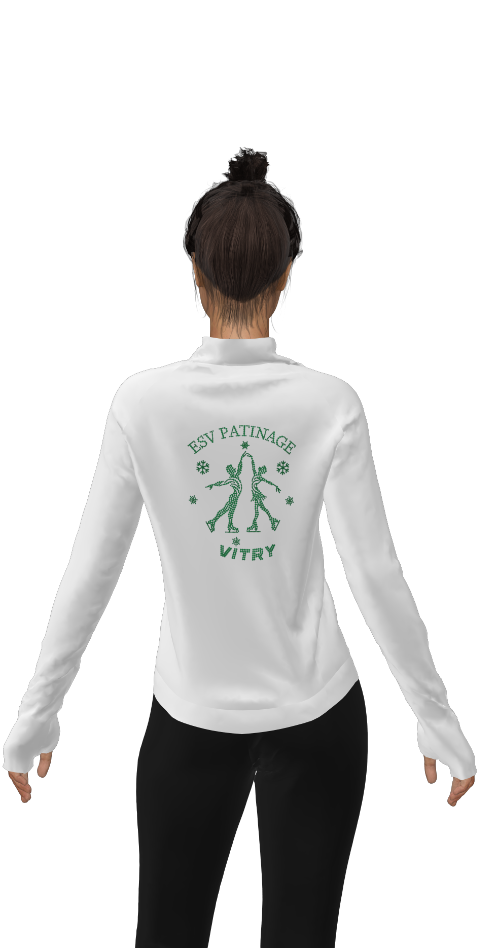 Veste blanche club — vue 2